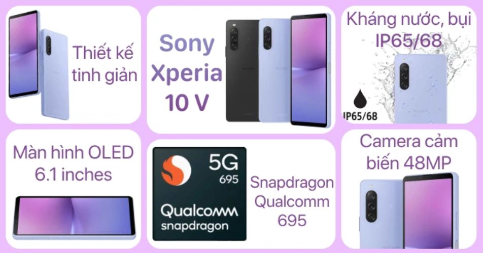 Sony Xperia 10V 8GB 128GB - Đã kích hoạt chính hãng | Lấy liền