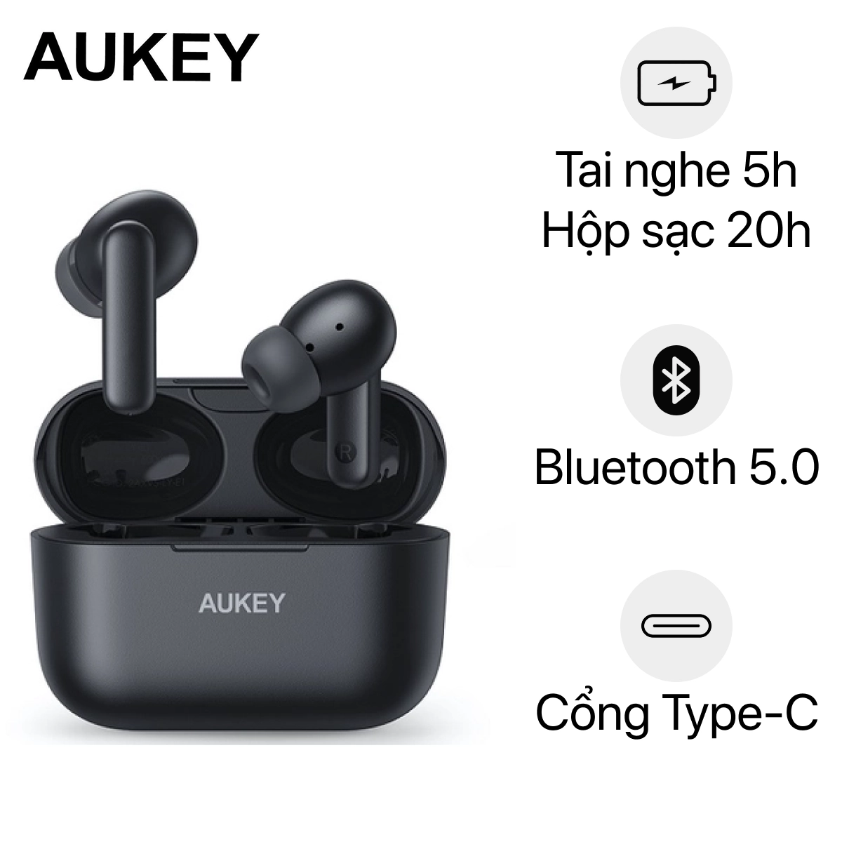 Tai nghe Aukey EP-M1 chính hãng Giá rẻ Trả góp 0%