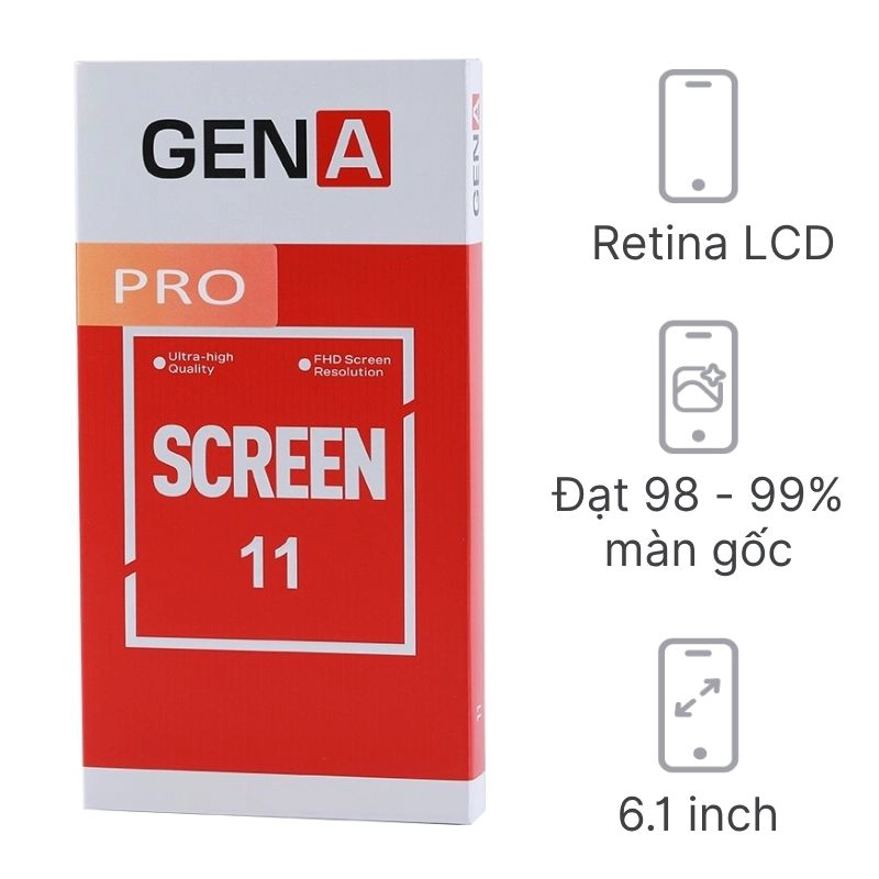 Thay màn hình iPhone 11 chính hãng GENA loại Pro
