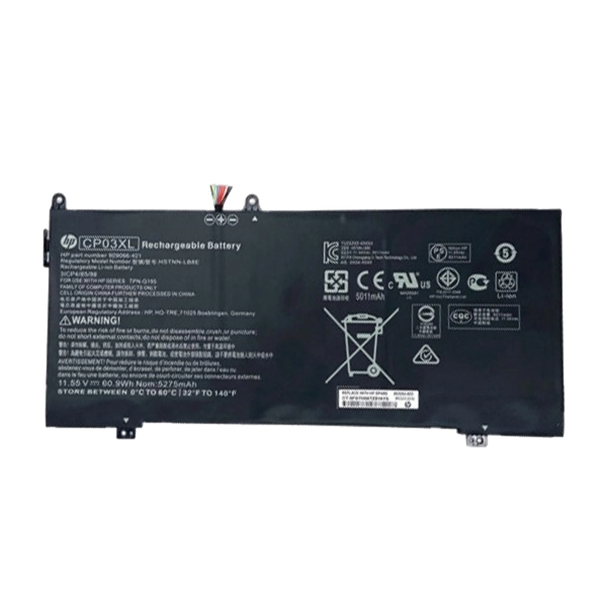 HP Spectre X360 13-AE028TU Baterie 5275mAh 11.55V Li-pol Pro Notebook - Foto 6