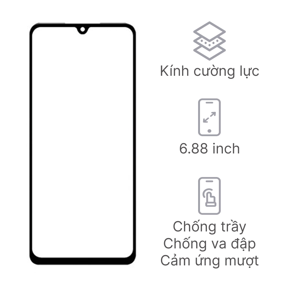 Thay ép kính Xiaomi Poco C75 giá rẻ, uy tín, lấy liền