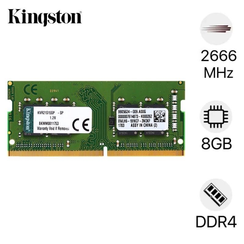 RAM laptop Kingston DDR4 8GB PC4 Bus 2666 chính hãng | Lấy liền
