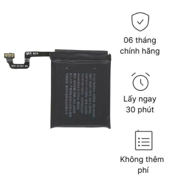 Thay pin Apple Watch Series 8 chính hãng | Lấy liền
