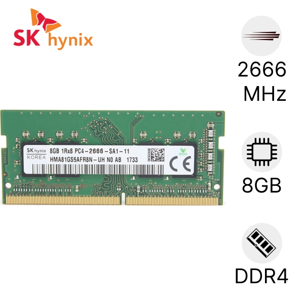 RAM laptop SK Hynix DDR4 8GB BUS 2666 cũ đẹp chính hãng | Lấy liền