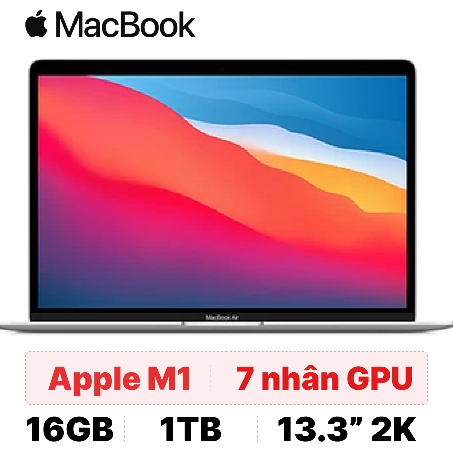 MacBook Air M1 16GB 1TB 2020 - Cũ đẹp chính hãng | Lấy liền