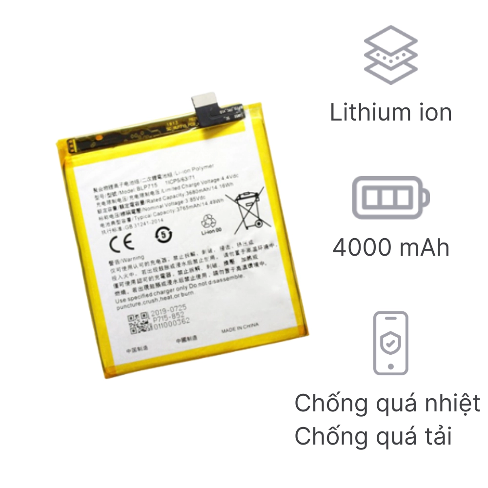 Oppo Reno 2f Cpu Pin Thay pin OPPO Reno 2F giá tốt cập nhật mới nhất T7/2026