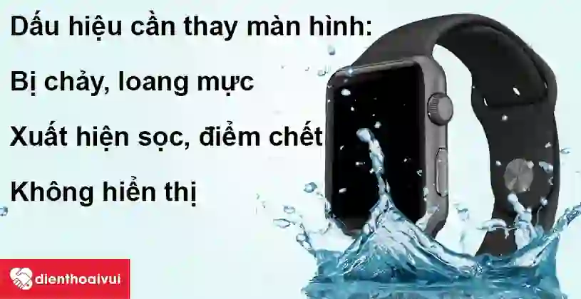Thay màn hình Apple Watch Series 2 3