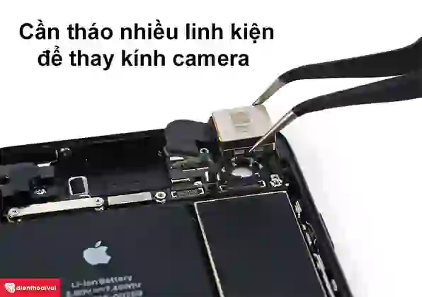 thay kính camera sau iphone 7 4