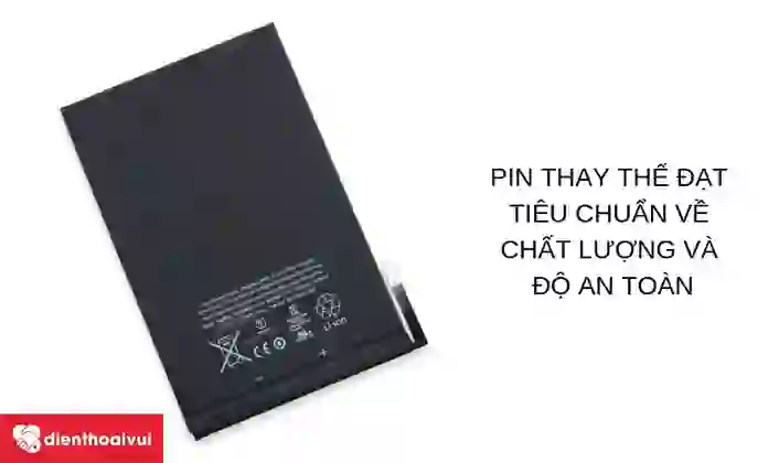 Thay pin iPad Mini 4 3