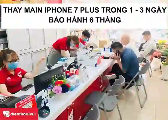 Thay main iPhone 7 Plus 32GB full chức năng 6