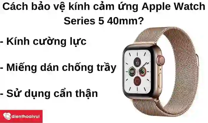Thay kính cảm ứng Apple Watch Series 5 2