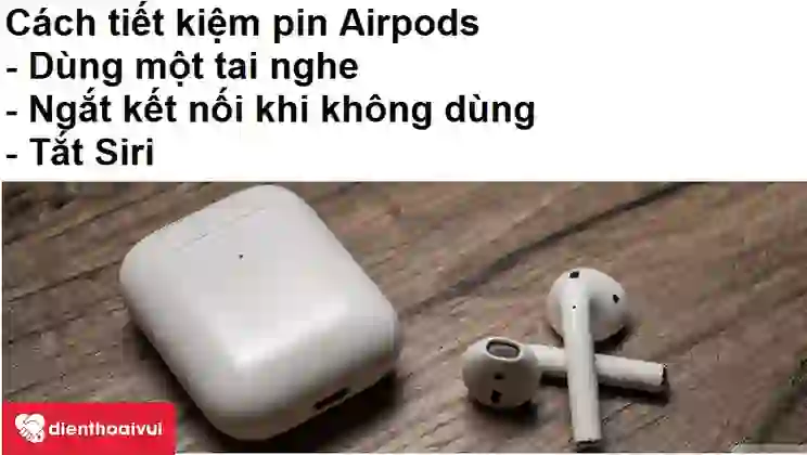 thay pin hộp đựng tai nghe Airpods 2 4