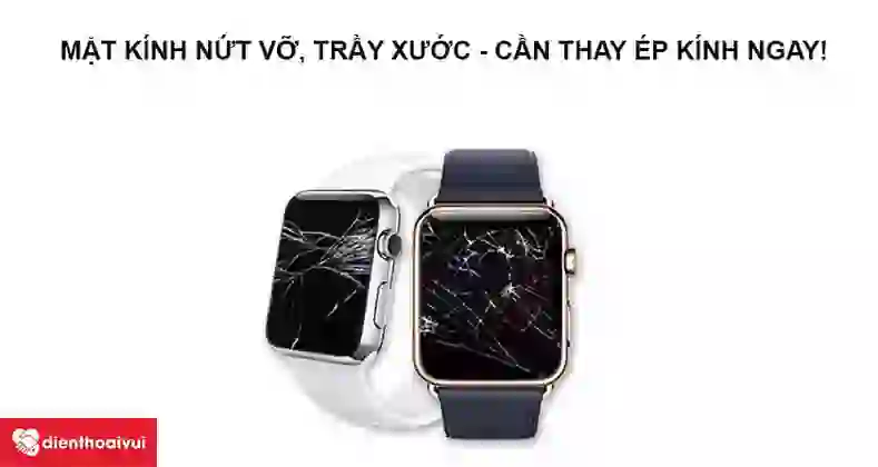 Thay ép kính Apple Watch Series 6 3