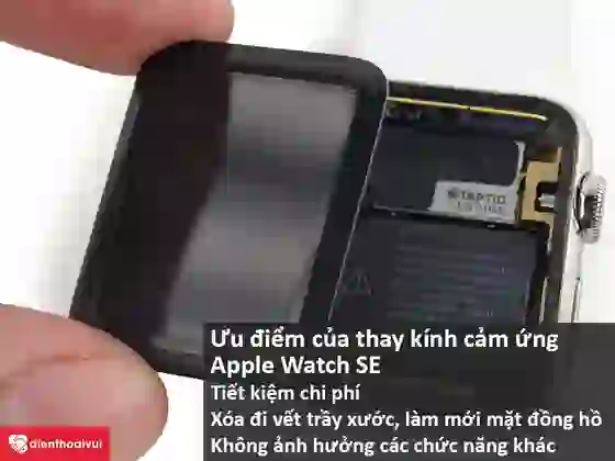 Thay kính cảm ứng Apple Watch SE 4