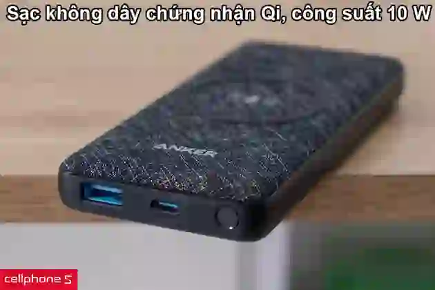 Pin sạc dự phòng Anker PowerCore III 10.000mAh Wireless A1617 3