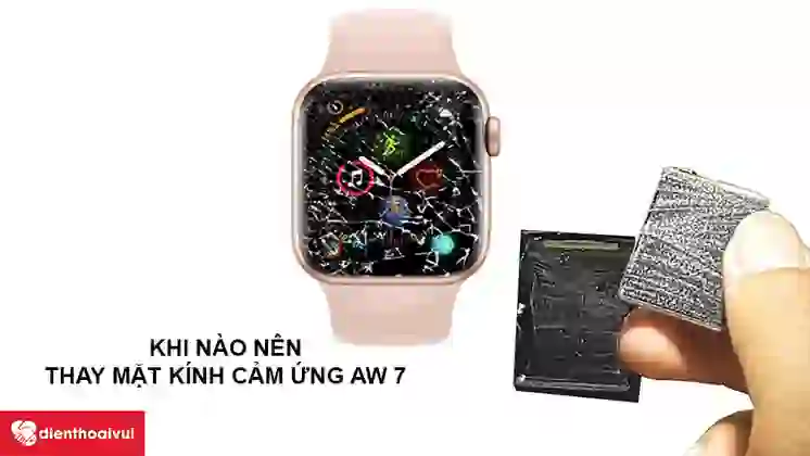 Thay kính cảm ứng Apple Watch Series 7 2