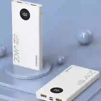 Pin dự phòng Pisen Quick Ultra 10.500mAh màn hình LED 7