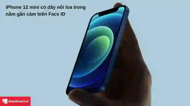 thay dây nối loa trong iphone 12 mini giữ nguyên chức năng face id 3