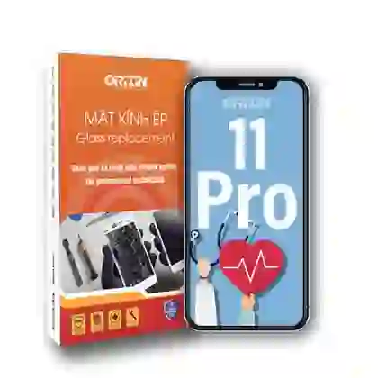 ép kính iphone 11 pro chính hãng orizin 1