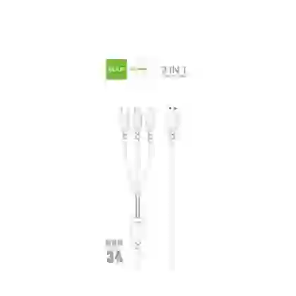 Cáp Golf 3 In 1 Sạc Nhanh 3A GC-85 Dài 1m 4