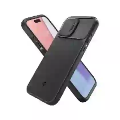 Ốp lưng iPhone 15 Pro Max Spigen Optik Armor with Magsafe 4