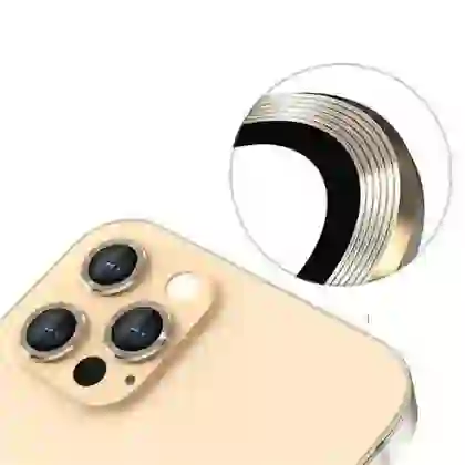 Apple iPhone 13 Pro/Pro Max dán bảo vệ camera Mipow viền màu chống va đập 2