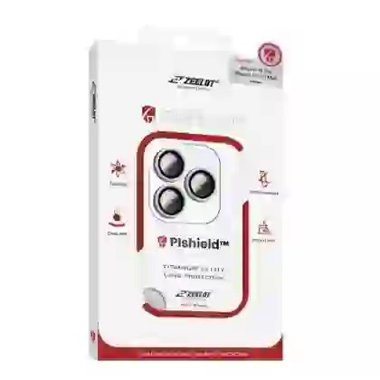 Apple iPhone 16 Pro/16 Pro Max dán bảo vệ camera Zeelot Pishield viền màu chống va đập 1