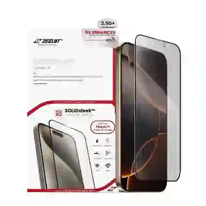 Apple iPhone 16 Pro dán da đập chống nhìn trộm Zeelot Solidleek Privacy cao cấp 1