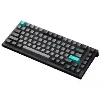 Bàn phím cơ AKKO Monsgeek MG75 Black & Cyan 3