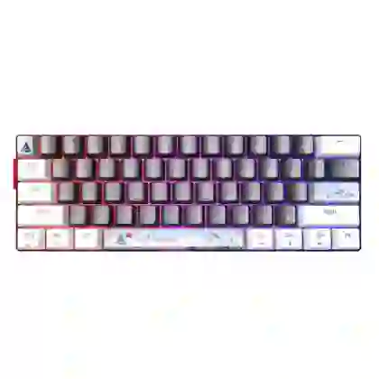 Bàn phím cơ không dây E-Dra EK361W Snow Yellow Switch 2