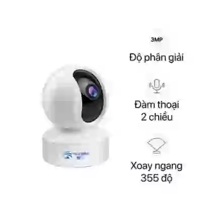 Camera IP hồng ngoại không dây 3MP Yoosee U2C 1