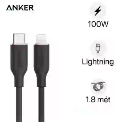 Cáp Anker Powerline Flow III USB-C Lightning (6FT/1.8M) A8663 1