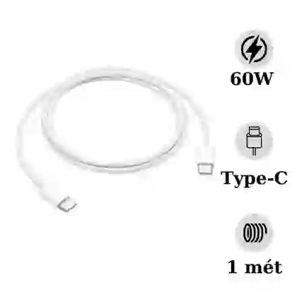 Cáp Apple Usb-C to Type-C dây dù 60w 1m (MW493ZA/A) 1