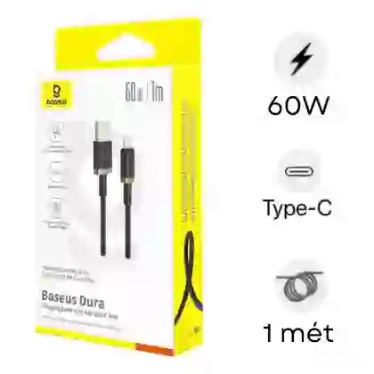 Cáp Baseus Dura Series Usb-A to C 60w dài 1m 7