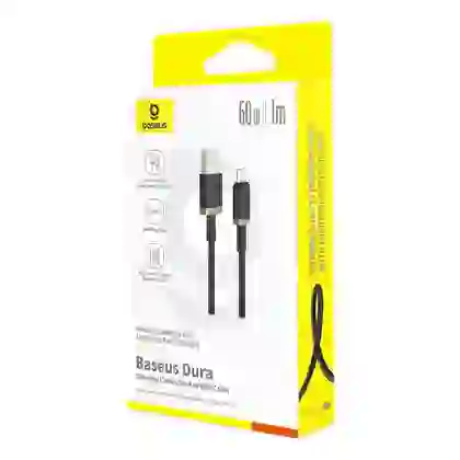 Cáp Baseus Dura Series Usb-A to C 60w dài 1m 1