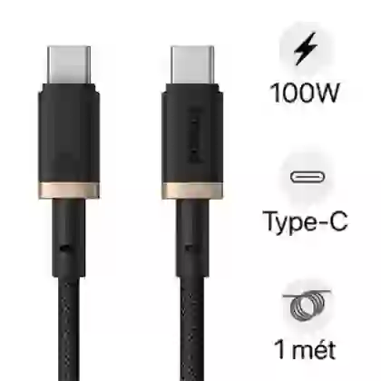 Cáp Baseus Dura Series Usb-C to C 100w dài 1m 1