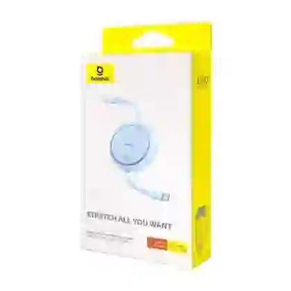 Cáp Baseus Free2Draw Mini Retractable Type-C to Type-C 100W 1M 3