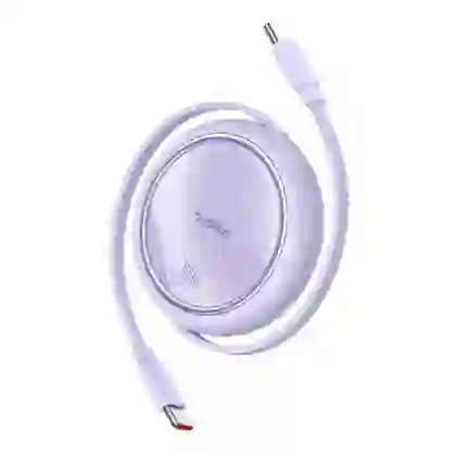 Cáp Baseus Free2Draw Mini Retractable Type-C to Type-C 100W 1M 2