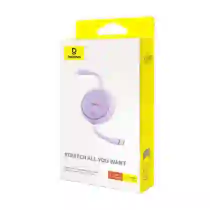 Cáp Baseus Free2Draw Mini Retractable Type-C to Type-C 100W 1M 3