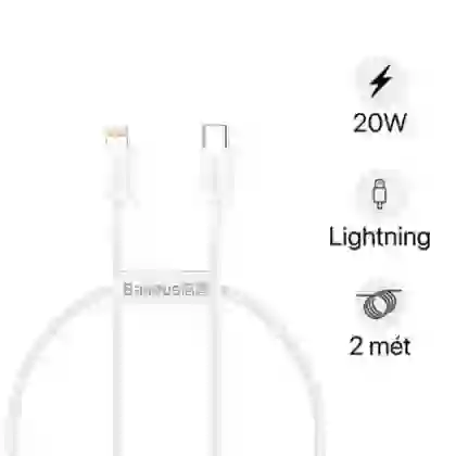 Cáp Baseus Superior Series Type C to Lightning PD 20W 2M 1