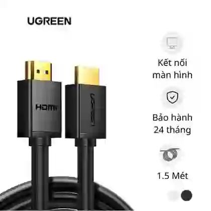Cáp chuyển đổi Ugreen HDMI 2.0 HD104 1.5m 60820 1