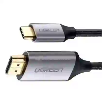 Cáp chuyển đổi Ugreen USB-C to HDMI 4K 60Hz MM142 50570 dài 1.5m 3