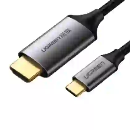 Cáp chuyển đổi Ugreen USB-C to HDMI 4K 60Hz MM142 50570 dài 1.5m 4