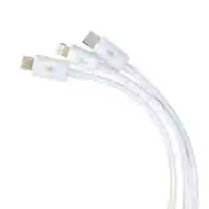 Cáp Pisen Mr White 3-in-1 (Lightning/Type-C/ Micro) 4