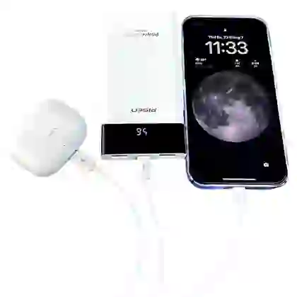 Cáp Pisen Mr White 3-in-1 (Lightning/Type-C/ Micro) 5