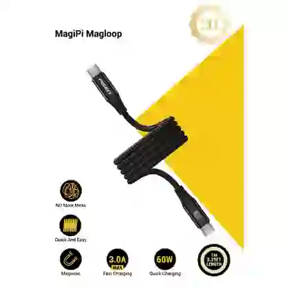Cáp Pisen Pro MagiPi Magloop Type-C to Type-C 60w 1m 2