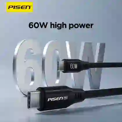 Cáp Pisen Pro MagiPi Magloop Type-C to Type-C 60w 1m 3