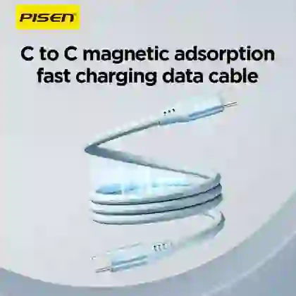 Cáp Pisen Pro MagiPi Magloop Type-C to Type-C 60w 1m 2