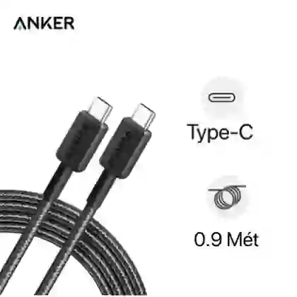Cáp Anker 322 Usb-C to Usb-C 0.9m Nylon 1