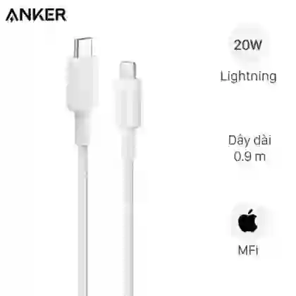 Cáp sạc Aukey Type-C to Lightning MFI CB-CL5 1.2m 1